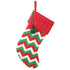 Large Christmas Stockings Gifts Cloth Santa Elk Socks Xmas Lovely Gift Bag For Children Fireplace Tree Christmas Decoration - menochic